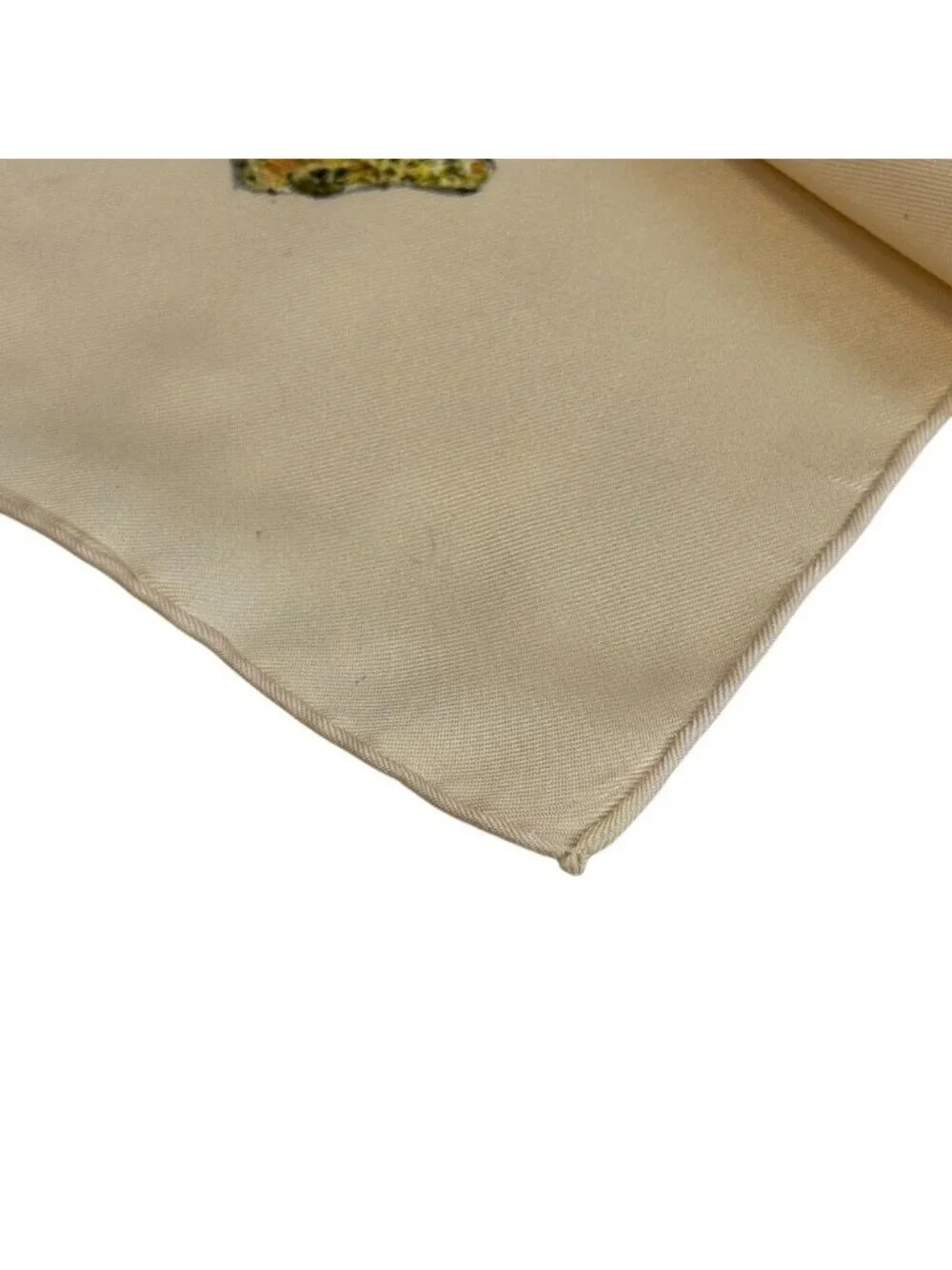 Hermes Mineraux Carre 90 Silk Scarf White